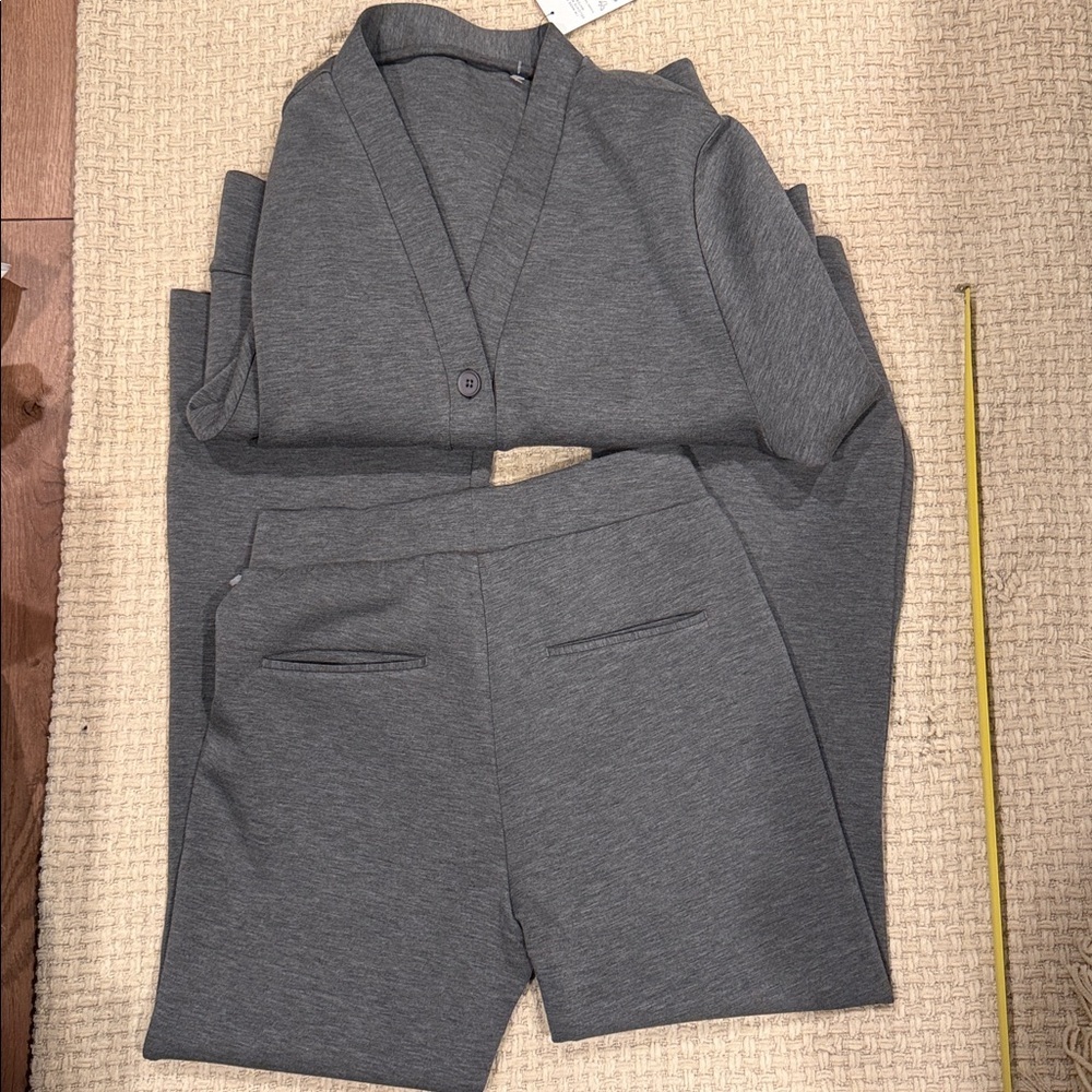 New Leze The Label Womens Set Gray Medium - Picture 7 of 16
